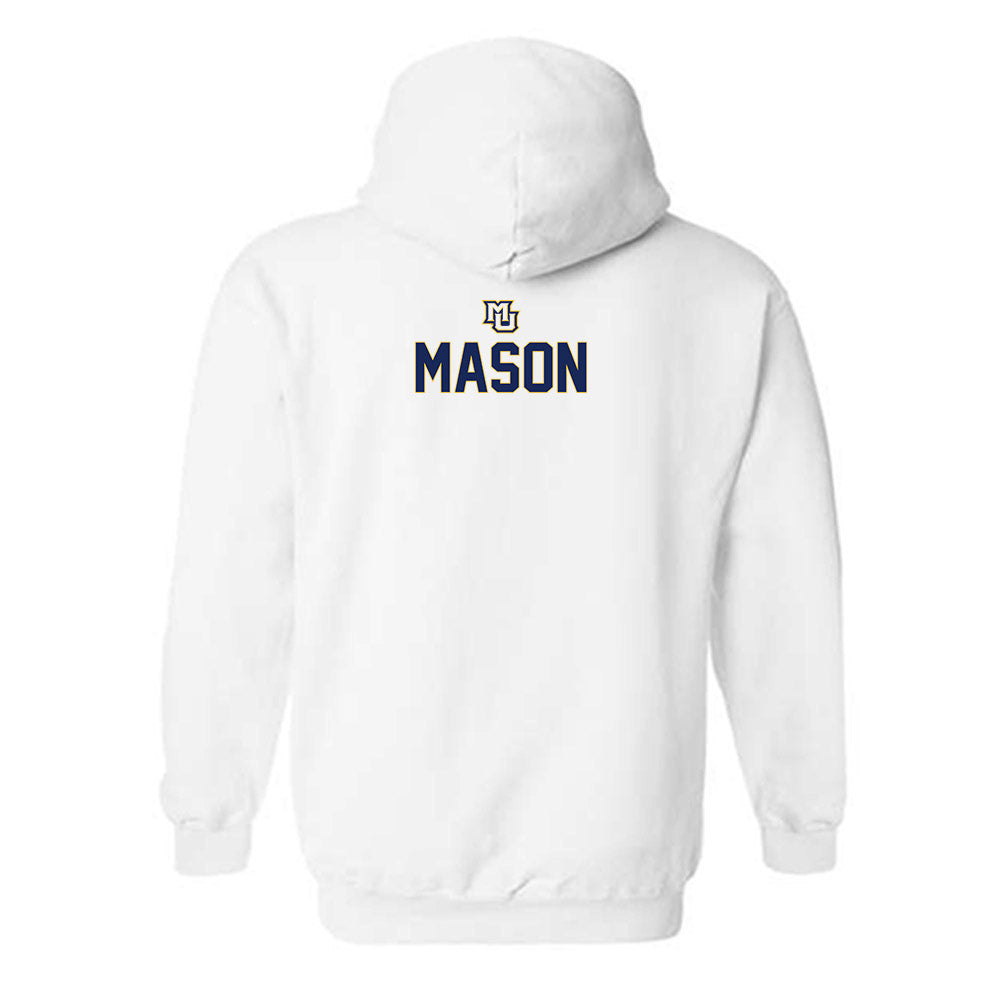 Marquette - NCAA Women's Basketball : Jaidynn Mason - Generic Shersey Hooded Sweatshirt-1