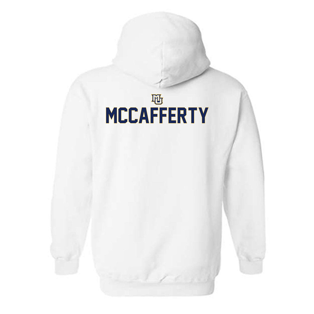 Marquette - NCAA Men's Lacrosse : Easton McCafferty - Generic Shersey Hooded Sweatshirt-1