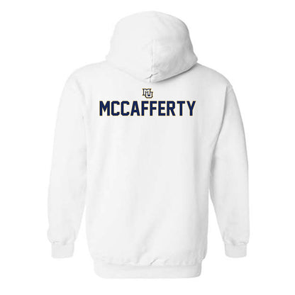 Marquette - NCAA Men's Lacrosse : Easton McCafferty - Generic Shersey Hooded Sweatshirt-1