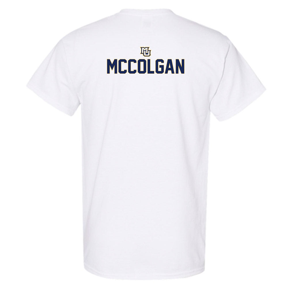 Marquette - NCAA Men's Lacrosse : PJ McColgan - Generic Shersey T-Shirt-1