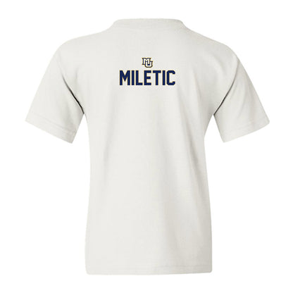 Marquette - NCAA Men's Basketball : Ian Miletic - Generic Shersey Youth T-Shirt-1
