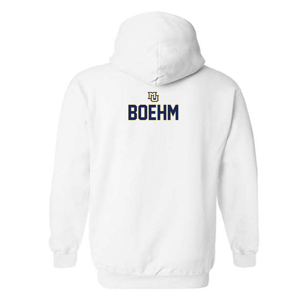Marquette - NCAA Women's Lacrosse : Tessa Boehm - Generic Shersey Hooded Sweatshirt-1