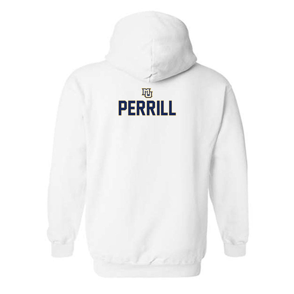 Marquette - NCAA Men's Tennis : Hugh Perrill - Generic Shersey Hooded Sweatshirt