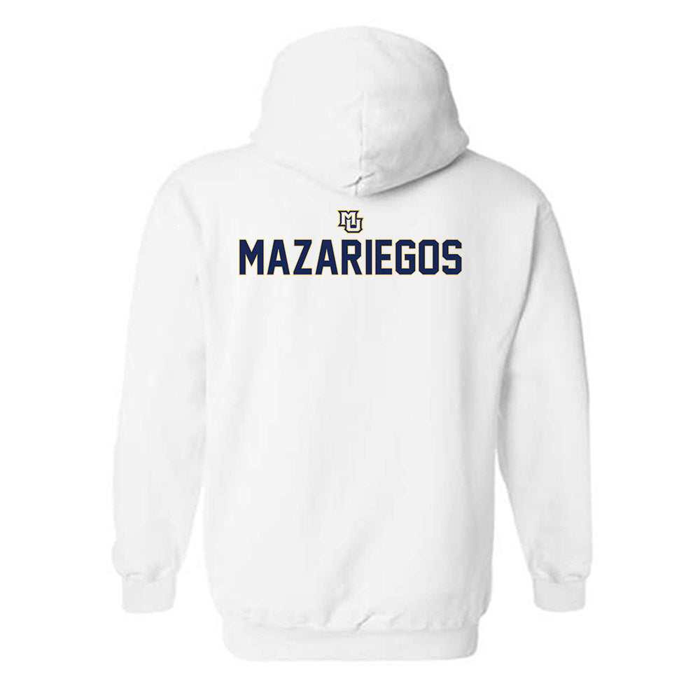 Marquette - NCAA Women's Lacrosse : Sofia Grace Mazariegos - Generic Shersey Hooded Sweatshirt