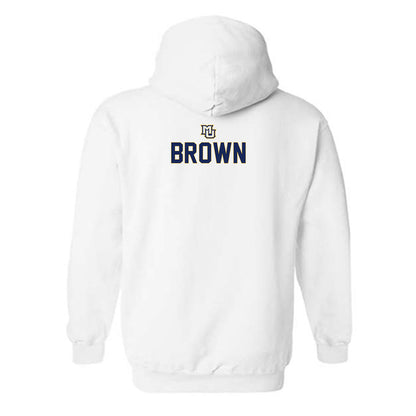 Marquette - NCAA Women's Lacrosse : Haley Brown - Generic Shersey Hooded Sweatshirt-1