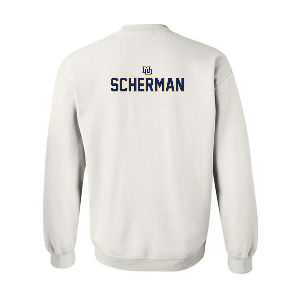 Marquette - NCAA Men's Lacrosse : Brol Scherman - Generic Shersey Crewneck Sweatshirt