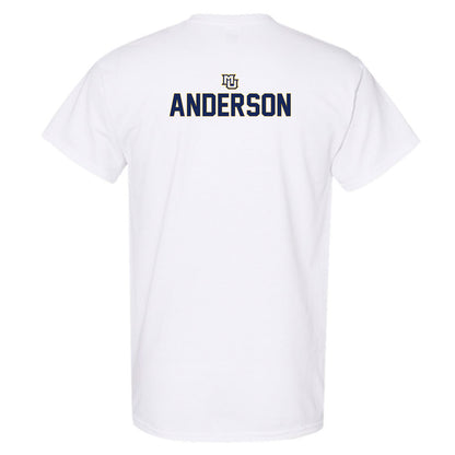 Marquette - NCAA Men's Track & Field : Jude Anderson - Generic Shersey T-Shirt-1