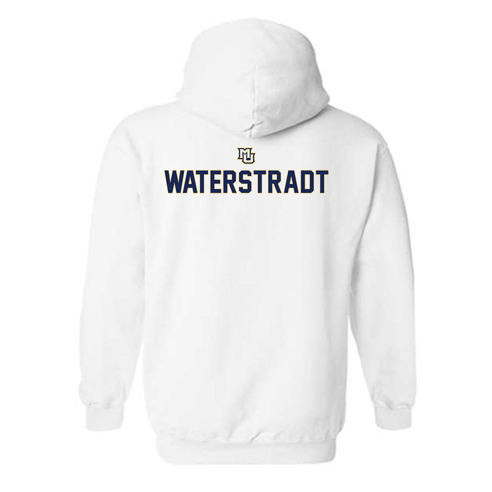 Marquette - NCAA Men's Track & Field : Will Waterstradt - Generic Shersey Hooded Sweatshirt-1