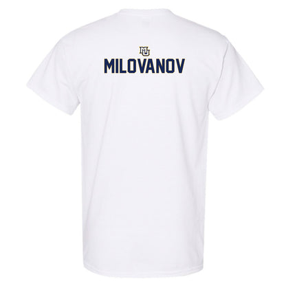 Marquette - NCAA Men's Soccer : Justin Milovanov - Generic Shersey T-Shirt-1