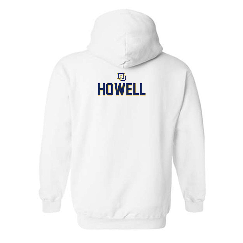 Marquette - NCAA Women's Lacrosse : Jillian Howell - Generic Shersey Hooded Sweatshirt-1