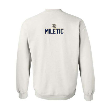 Marquette - NCAA Men's Basketball : Ian Miletic - Generic Shersey Crewneck Sweatshirt-1