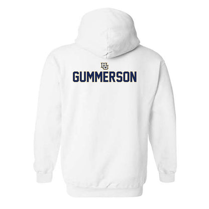 Marquette - NCAA Women's Cross Country : Taya Gummerson - Generic Shersey Hooded Sweatshirt-1