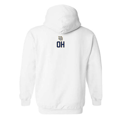 Marquette - NCAA Women's Lacrosse : Mia Oh - Generic Shersey Hooded Sweatshirt-1