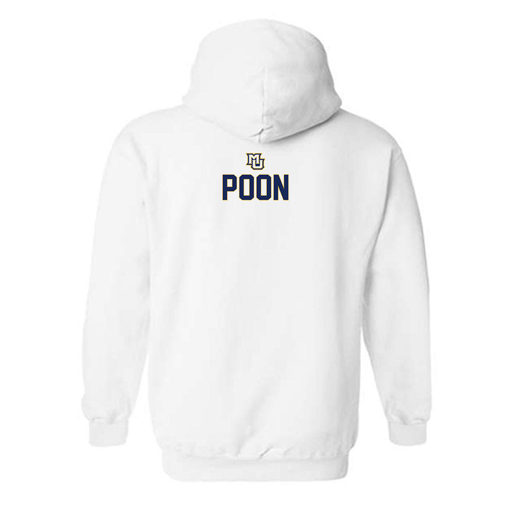 Marquette - NCAA Women's Tennis : Maria Poon - Generic Shersey Hooded Sweatshirt-1