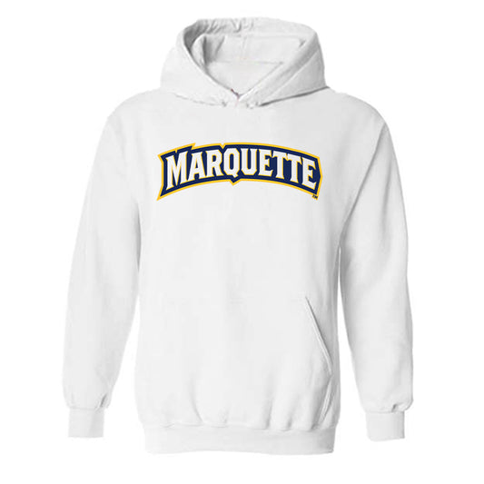 Marquette - NCAA Men's Soccer : Mateo Stoka - Generic Shersey Hooded Sweatshirt-0