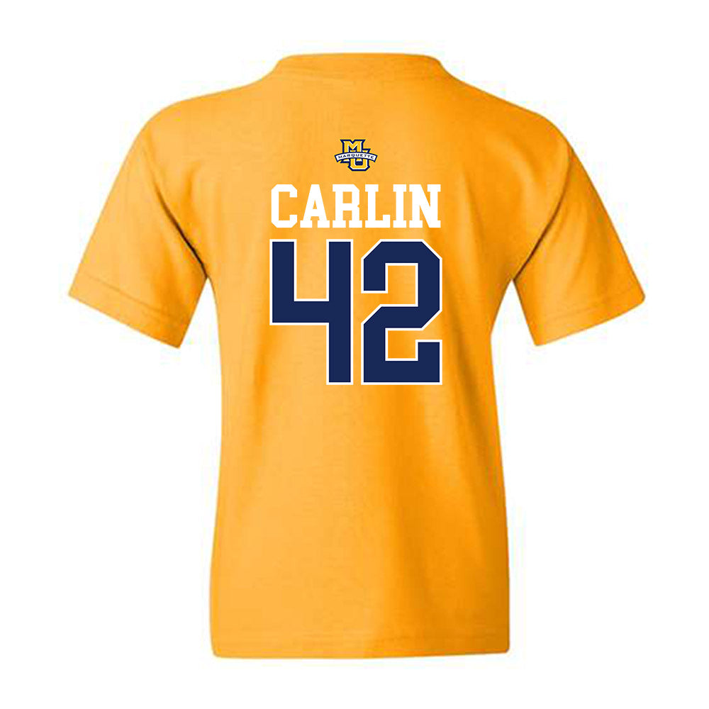 Marquette - NCAA Women's Lacrosse : Annabel Carlin - Sports Shersey Youth T-Shirt-1