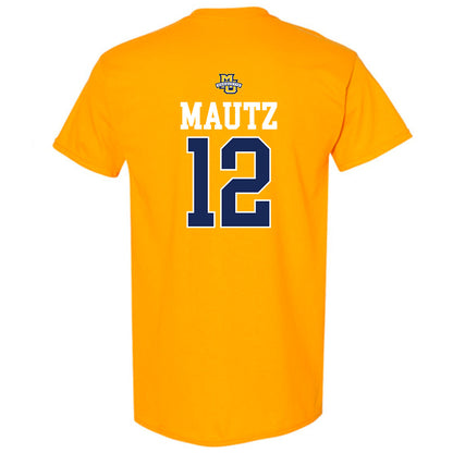 Marquette - NCAA Women's Lacrosse : Ella Mautz - Sports Shersey T-Shirt-1