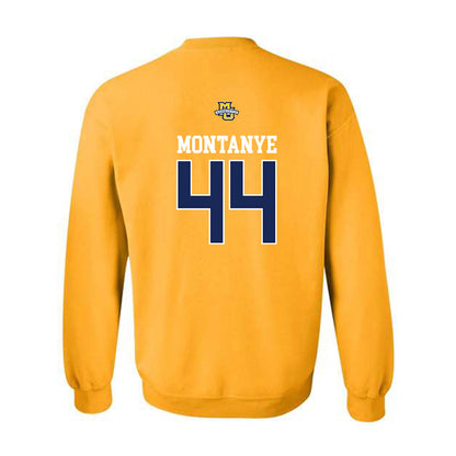 Marquette - NCAA Men's Lacrosse : Luke Montanye - Sports Shersey Crewneck Sweatshirt-1