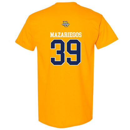 Marquette - NCAA Women's Lacrosse : Sofia Grace Mazariegos - Sports Shersey T-Shirt