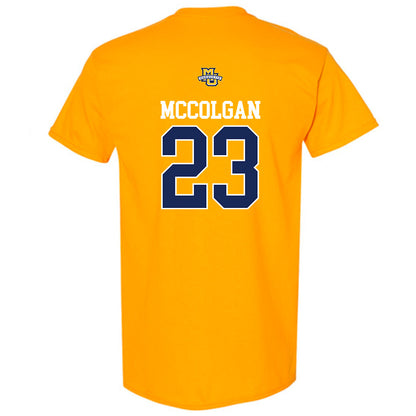 Marquette - NCAA Men's Lacrosse : PJ McColgan - Sports Shersey T-Shirt-1