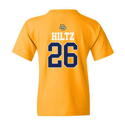 Marquette - NCAA Men's Lacrosse : Hayden Hiltz - Sports Shersey Youth T-Shirt