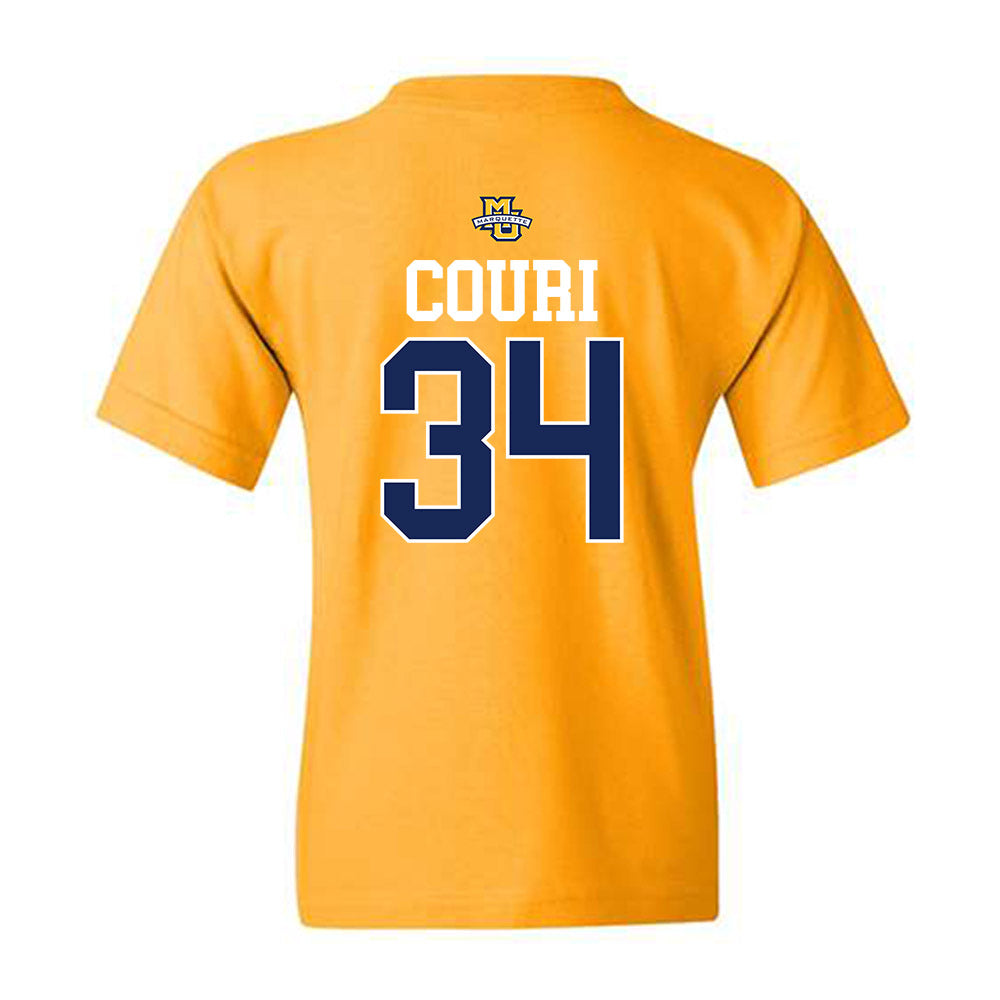 Marquette - NCAA Women's Lacrosse : Emily Couri - Sports Shersey Youth T-Shirt-1