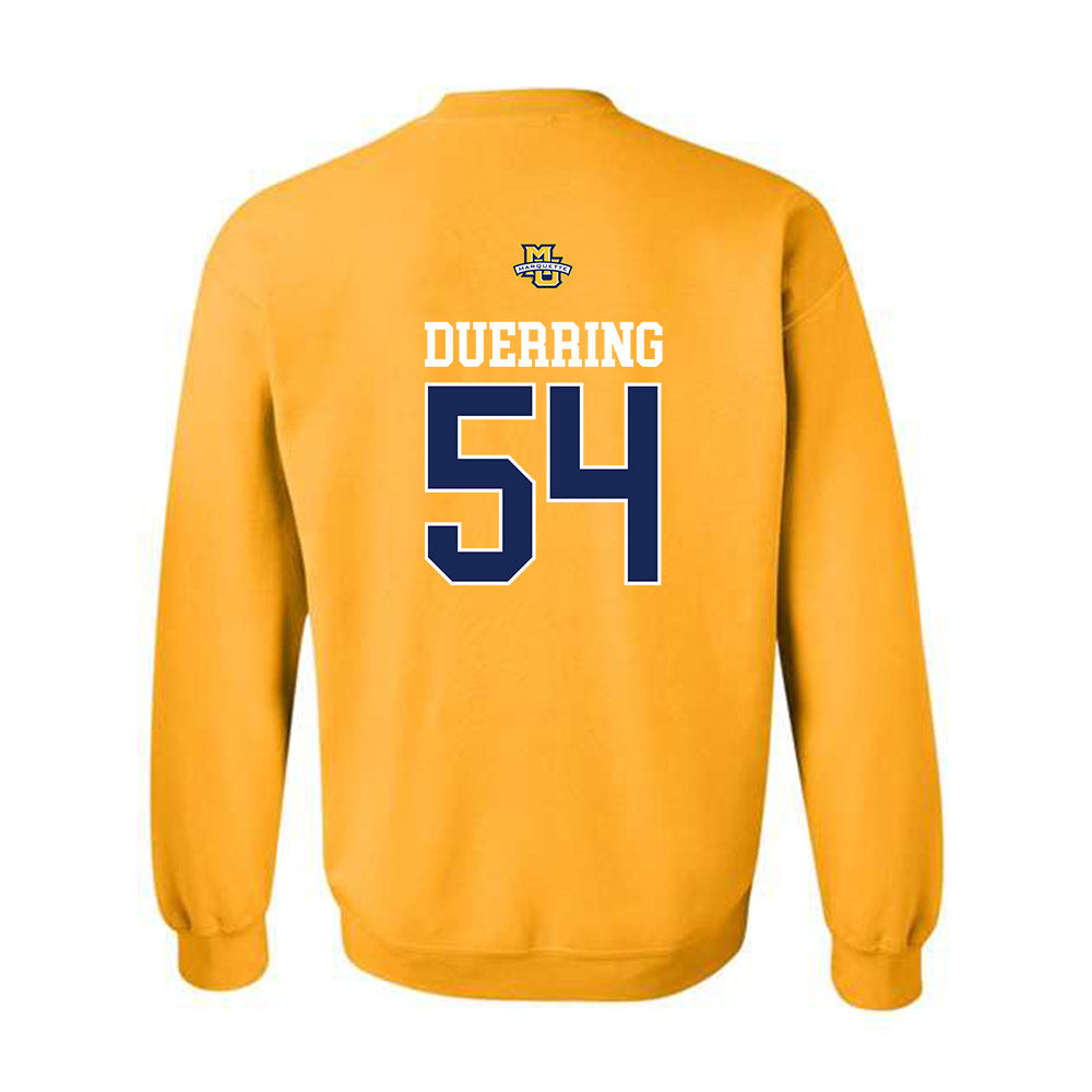 Marquette - NCAA Men's Lacrosse : Dylan Duerring - Sports Shersey Crewneck Sweatshirt-1