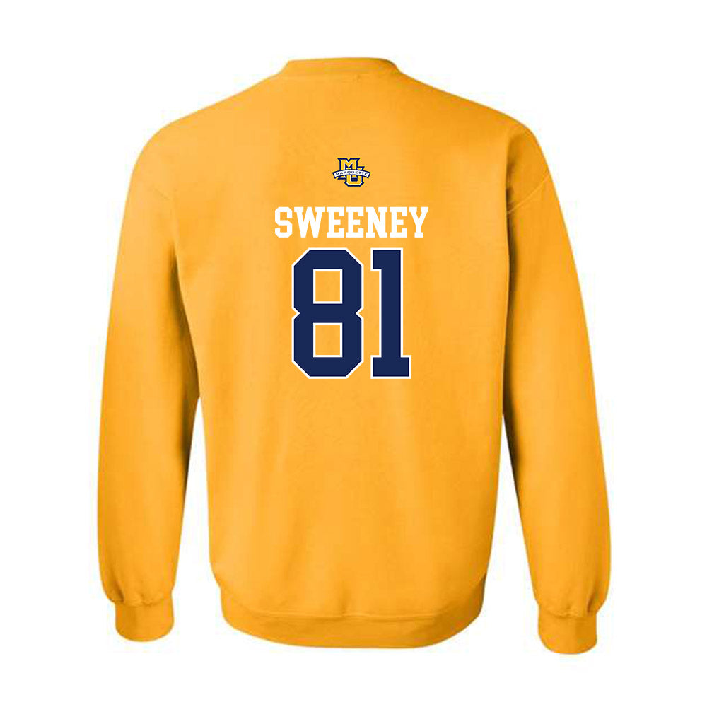 Marquette - NCAA Men's Lacrosse : Harrison Sweeney - Sports Shersey Crewneck Sweatshirt-1