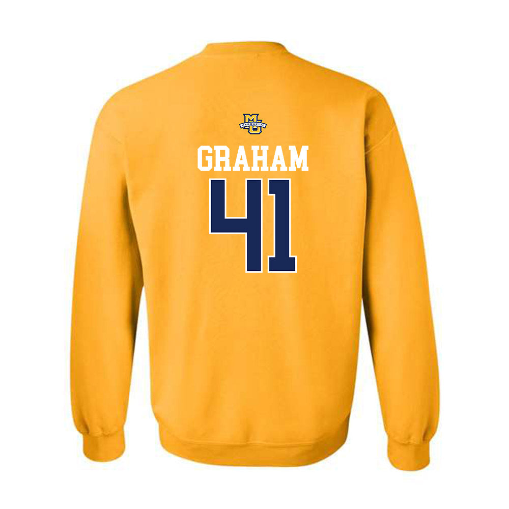 Marquette - NCAA Women's Lacrosse : Addyson Graham - Crewneck Sweatshirt