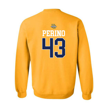 Marquette - NCAA Women's Lacrosse : Gabbi Perino - Sports Shersey Crewneck Sweatshirt-1