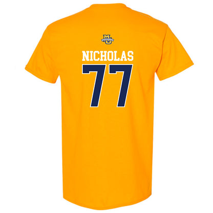 Marquette - NCAA Men's Lacrosse : Brady Nicholas - Sports Shersey T-Shirt