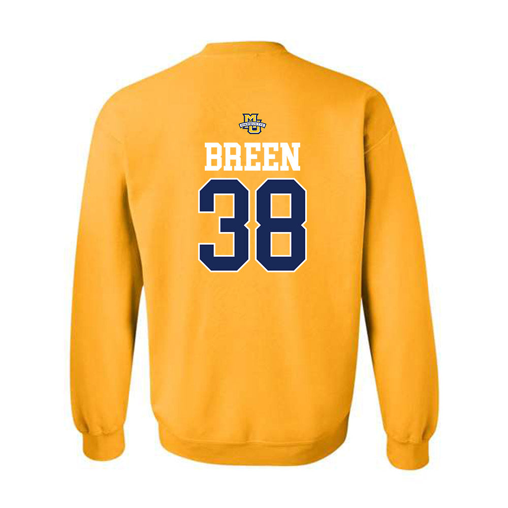 Marquette - NCAA Women's Lacrosse : Finley Breen - Sports Shersey Crewneck Sweatshirt-1