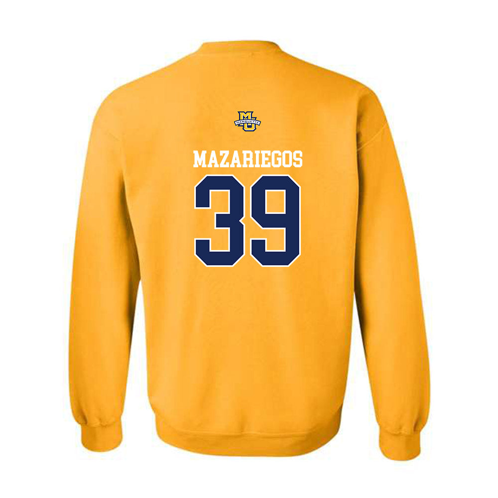 Marquette - NCAA Women's Lacrosse : Sofia Grace Mazariegos - Sports Shersey Crewneck Sweatshirt