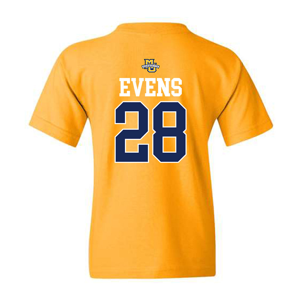 Marquette - NCAA Women's Lacrosse : Hannah Evens - Sports Shersey Youth T-Shirt