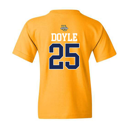 Marquette - NCAA Men's Lacrosse : Ryan Doyle - Sports Shersey Youth T-Shirt-1