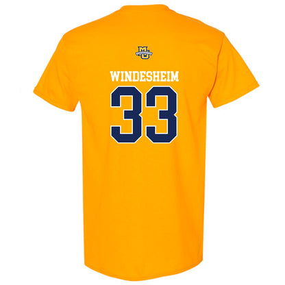 Marquette - NCAA Women's Lacrosse : Gabby Windesheim - Sports Shersey T-Shirt-1