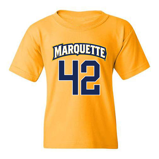 Marquette - NCAA Women's Lacrosse : Annabel Carlin - Sports Shersey Youth T-Shirt-0