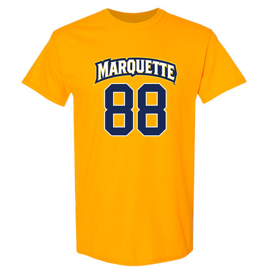 Marquette - NCAA Men's Lacrosse : Scott Michaud - Sports Shersey T-Shirt-0