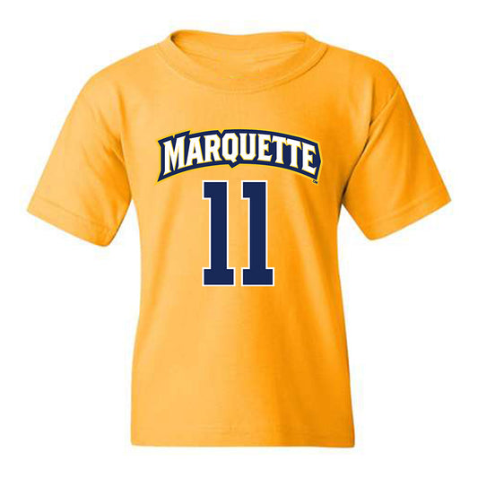 Marquette - NCAA Women's Lacrosse : Laila Johnson - Sports Shersey Youth T-Shirt