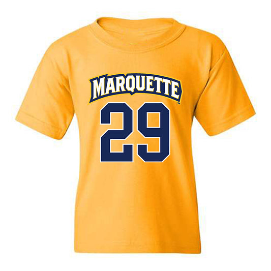 Marquette - NCAA Women's Lacrosse : Megan Hansen - Sports Shersey Youth T-Shirt-0