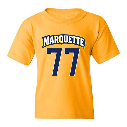 Marquette - NCAA Men's Lacrosse : Brady Nicholas - Sports Shersey Youth T-Shirt