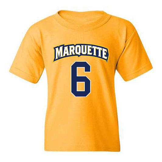 Marquette - NCAA Women's Lacrosse : Haley Brown - Sports Shersey Youth T-Shirt-0