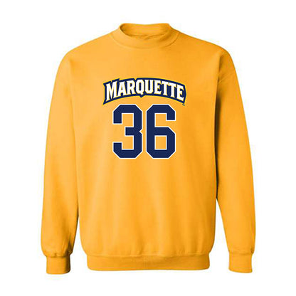 Marquette - NCAA Men's Lacrosse : Ronald Sires - Sports Shersey Crewneck Sweatshirt-0