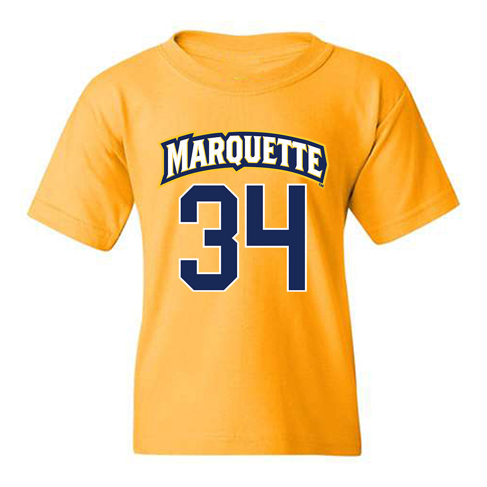 Marquette - NCAA Women's Lacrosse : Emily Couri - Sports Shersey Youth T-Shirt-0