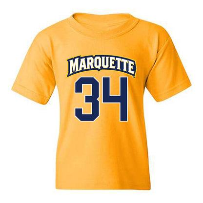 Marquette - NCAA Women's Lacrosse : Emily Couri - Sports Shersey Youth T-Shirt-0