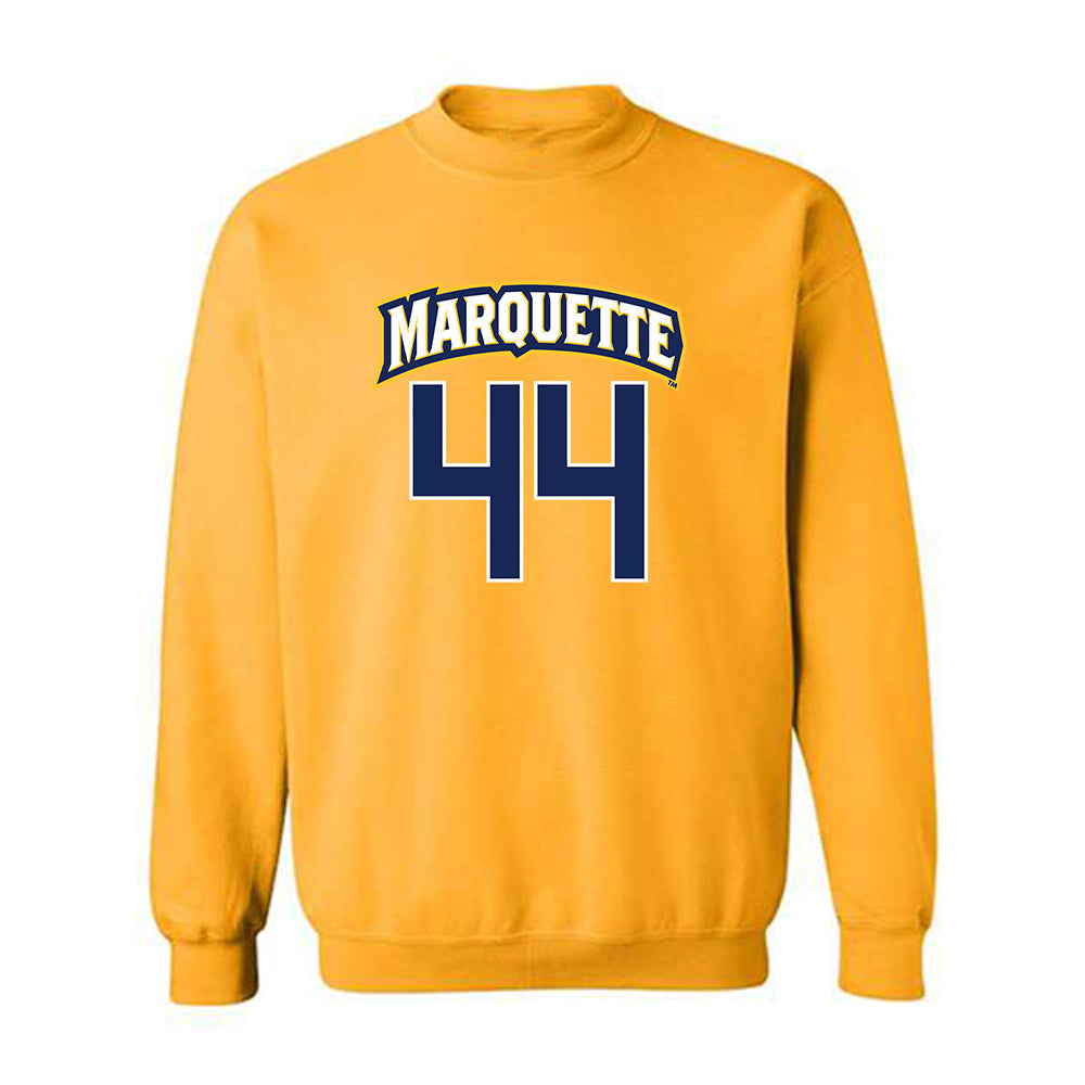 Marquette - NCAA Men's Lacrosse : Luke Montanye - Sports Shersey Crewneck Sweatshirt-0