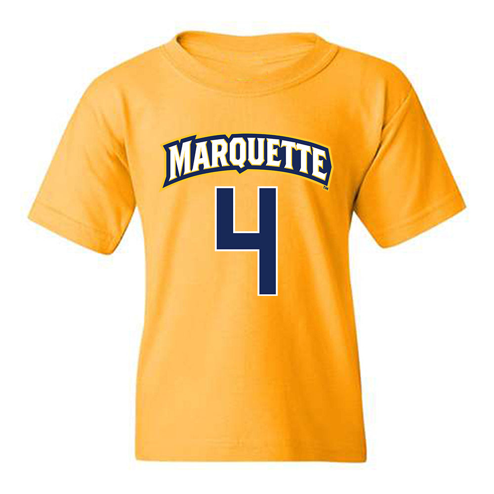 Marquette - NCAA Women's Lacrosse : Dani Serrano - Sports Shersey Youth T-Shirt-0