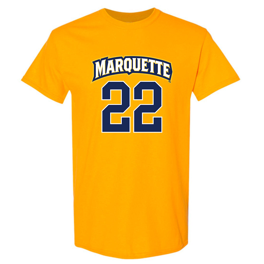 Marquette - NCAA Men's Lacrosse : Ben Pousak - Sports Shersey T-Shirt-0
