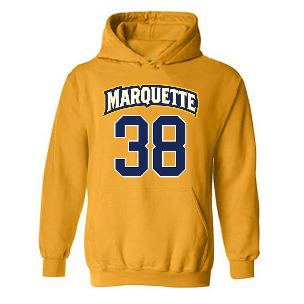 Marquette - NCAA Women's Lacrosse : Finley Breen - Sports Shersey Hooded Sweatshirt-0
