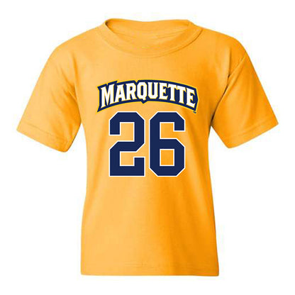 Marquette - NCAA Men's Lacrosse : Hayden Hiltz - Sports Shersey Youth T-Shirt